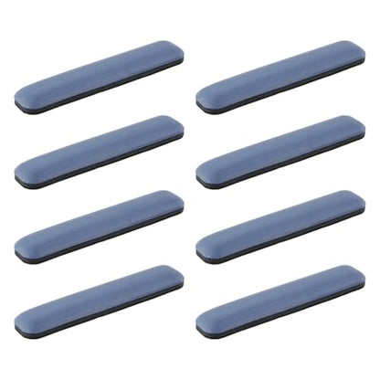 16 Pcs Furniture Sliders for Carpet and Hardwood Floor Heavy-Duty Furniture Movers for Hard Surfaces Adhesive Base Furniture Moving Pads (Rectanglular 0.75" x 2.75") - size: 2.75"x0.75"/70x19mm(LxW)