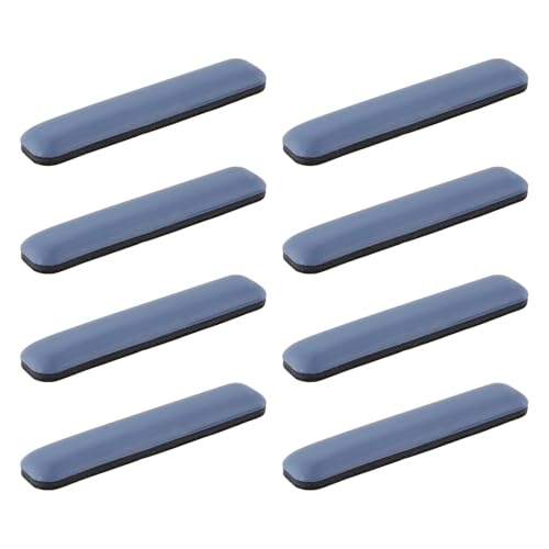 16 Pcs Furniture Sliders for Carpet and Hardwood Floor Heavy-Duty Furniture Movers for Hard Surfaces Adhesive Base Furniture Moving Pads (Rectanglular 0.75" x 2.75") - size: 2.75"x0.75"/70x19mm(LxW)