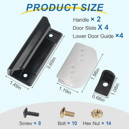 EAORBD Dk100-A Door Tune-Up Kit for Arrow Shed Storage Products, Shed Door Handle Kit - size: 1 Pack