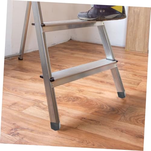 NUOBESTY 4pcs Non Slip Ladder Mat Folding Ladder Accessories Pads High Friction Surface for Safety Easy Installation and Floor Protection