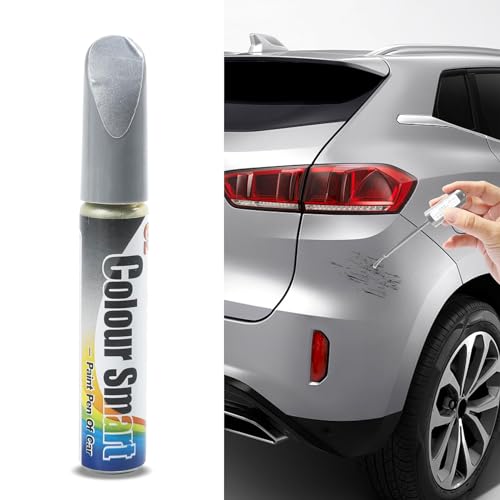 Touch Up Paint for Cars, Car Scratch Repair, Portable Car Scratch Remover Car Touch Up Paint Fill Paint Pen, Car Accessories Car Paint Pen Quick & Easy Solution to Repair Minor Automotive Scratches - color: K2-silver