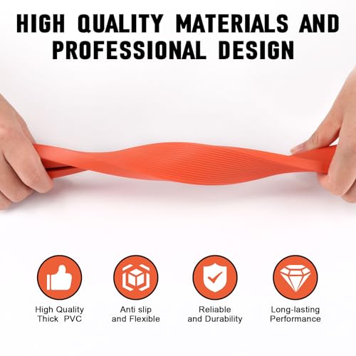 Ladder Stabilizer, Rail Ladder Covers for Gutters & Roof, Ladder Safety Protector Fits Extension Ladders with 1”Wide Offset “T” Profile, Used to Fall Prevention and Scratch Protection, 2 Pack