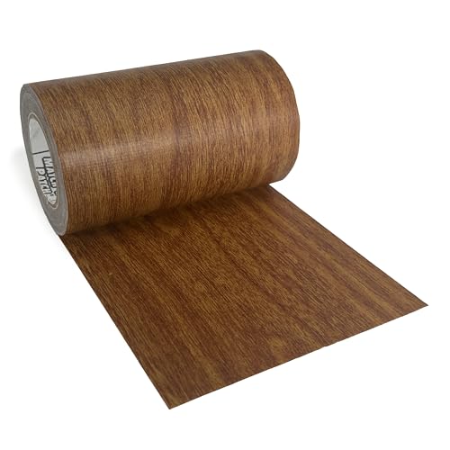 MATCH 'N PATCH Project+ Wood Grain Repair Tape - Antique Oak, 4.5 in x 30 ft (1-Pack) – Wood Grain Colored Duct Tape for Mirror Frame, Trim, Borders, Floor and Other Furniture, Scratch Repair Kit - color: Antique Oak