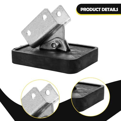 Generic 4 Pieces Extension Ladder Stop Mat Ladders Aid Stopper Stepladder Accessories Non Slip Rubber Ladder Stabilizer Anti Skid Mat
