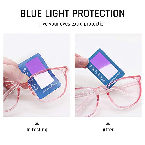 Stylish Safety Glasses, Clear Anti-Fog Anti-Scratch Protective Glasses For Men And Women - color: Pink