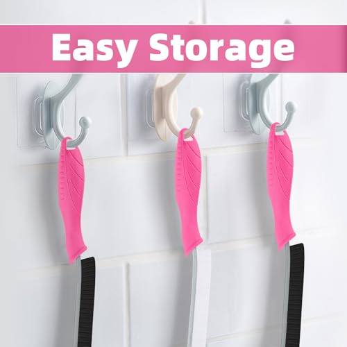 FOOGWEE Hard Bristle Crevice Cleaning Brush - Cleaning Supplies - Grout Cleaning Brushes for Household Use - Crevice Cleaning Tool for Bathroom, Home and Kitchen (3, Rose) - color: Rose