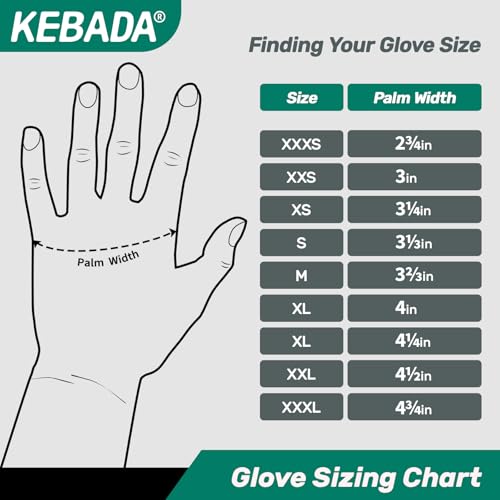 Kebada Impact Protection Gloves, ANSI A2 Cut Resistant Work Gloves with Grip, Touchscreen, Sandy Nitrile Coated - color: Grey (3 Pair), size: 3X-Large