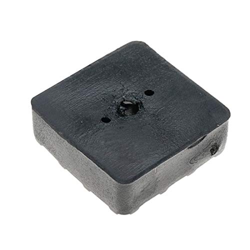 Rubber Feet 30mm x 30mm Square Shape Black Non-Slip Rubber Furniture Floor Pads for Chair Leg Feet Wood Floor -Pack of 20 - color: Black Square 30mm X 30mm
