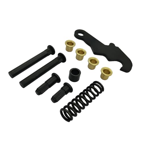 Door Hinge Repair Kit Latch Well Door Hinge Repair Kit New Door Hinge Pin Bushing Cam Studs Spring Set for Ford 1964-1967 for Mustang Mercury Comet Latch Well Door Hinge Repair Kit