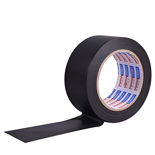 ADHES Corrosion Protection Pipe Tape, 2 Inch X 36 Yds(108FT), 6.0Mil PVC Pipe Wrap Tape Weatherproof Wrap Duct Tape for Drain Pipe, Metal & Electrical Piping, Outdoor, Underground Pipe, Black - size: 2in x 36yd