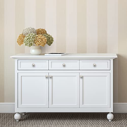Ravinte 3 Pack 1-1/4 inch Kitchen Cabinet Knobs Brushed Nickel Dresser Zinc Pulls Door Drawer Handles for Dresser Drawers - color: Brushed Nickel