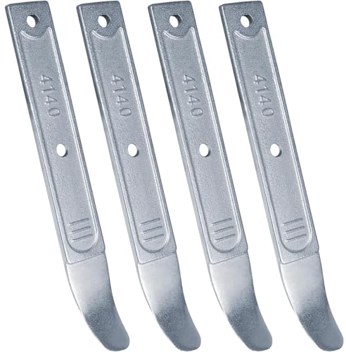 BFXM 4140 Pry Tool, Trim Removal Tool, Panel Removal Tools for Auto Trim, Interior Door Trim Pry Tool, Panel Popper Tool, Metal Pry Bar for Automotive Planes, Automotive Tools - color: 4 pack