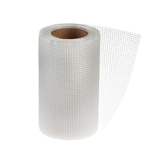 Boen FiFlex 6 in. x 75 ft. Self-Adhesive Fiberglass Drywall Joint Tape Mesh for Wall Patch. (12) - size: 6" x75' (12)