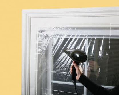 Frost King V76H Shrink Window Kit 84-Inch by 110-Inch, Clear - size: Pack of 2