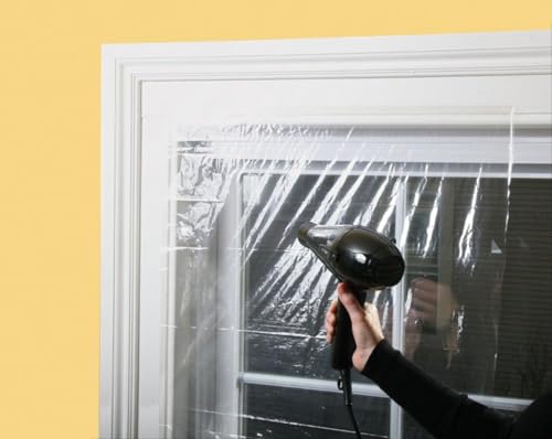 Frost King V76H Shrink Window Kit 84-Inch by 110-Inch, Clear (Pack of 2) - size: Pack of 4