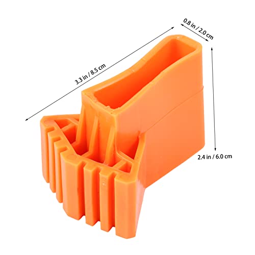 TEHAUX 4pcs Non Slips Ladder Feet Mats Rubber Ladder Foot Cushions Stair Grip Non Slip