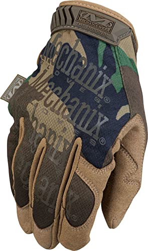 Mechanix Wear - Original Woodland Camo Tactical Gloves (X-Large, Camouflage) - color: Camouflage - Woodland Camo, size: X-Large