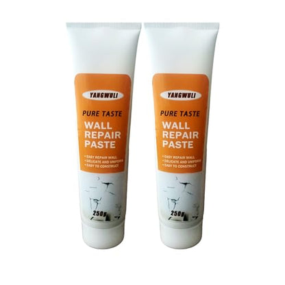 Drywall Repair Kit,2 Pack Wall Mending Agent,Wall Spackle with Scraper/Sandpaper,Wall Repair Paste Plaster for Wall Crack/Nail Hole