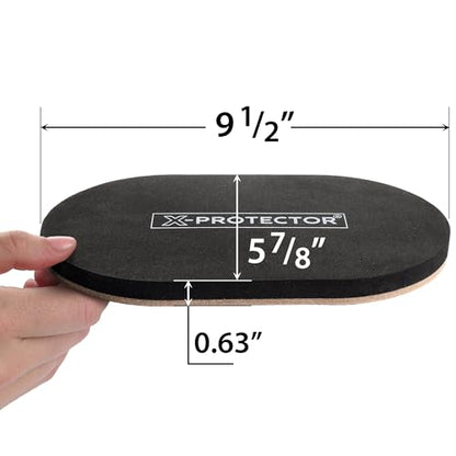 Felt Furniture Sliders Hardwood Floors X-PROTECTOR – 4 PCS 9 1/2 inch Furniture Sliders – Heavy Duty Felt Sliders Hard Surfaces – Move Your Furniture Easily & Safely! - size: 4 PCS 9 1/2 inch
