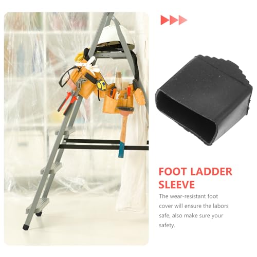 Ladder for Stairs Feet Covers Non-Skid Ladder Feet Pads Easy to Install Protects Your Floor