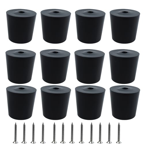 Rubber Cone-Shaped Machine Foot Shock-Absorbing pad, Instrument Chassis pad,Table and Chair Anti Slip Foot pad - size: 33*27*33