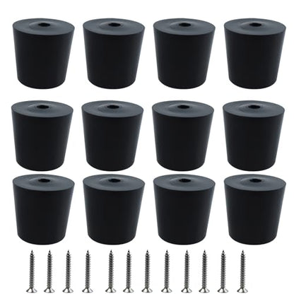 Rubber Cone-Shaped Machine Foot Shock-Absorbing pad, Instrument Chassis pad,Table and Chair Anti Slip Foot pad - size: 33*27*33