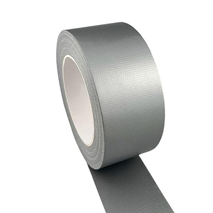 Multi-Purpose Duct Tape 2 Inch x 33 Yards, Heavy Duty, Waterproof, Great for Repairs, Packaging, Arts Crafts and DIY Projects (Silver) - color: Silver, size: 2 Inch