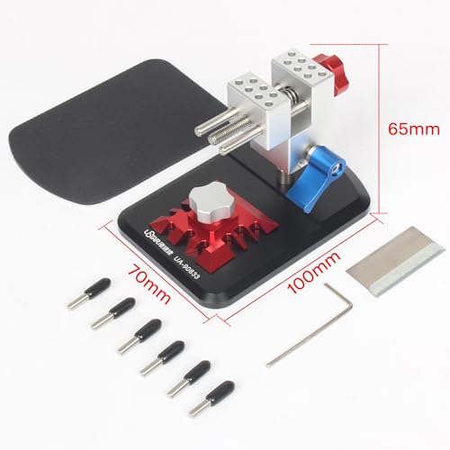 Universal Tool Clamp,Tabletop Vise Mini Vice Multifunctional Professional Model Building Tool Workbench Vise for Hobbies (90633) - style: 90633