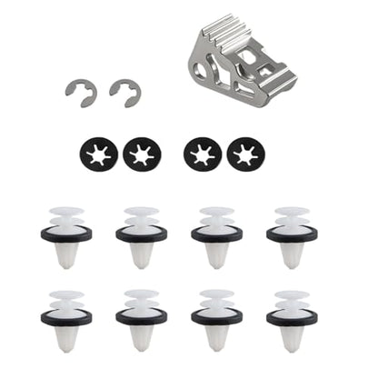 Upgraded Stainless Steel Door Handle Repair Kit Microswitch Harness Door Handle Paddle Gear Compatible with Tesla Model S 2012-2017 Replace#: 1042845-00-A