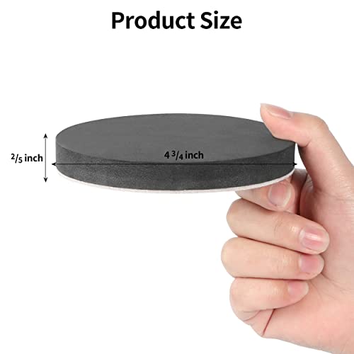 Yelanon Felt Furniture Sliders, 8pcs 4 3/4” Furniture Sliders for Carpet Pads Hardwoods Floors, Heavy Furniture Movers Sliders, Reusable Furniture Moving Pads, Floor Protectors for Carpet - size: 8pcs 4.75"