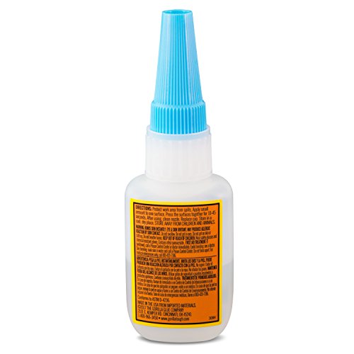 Gorilla Super Glue 15 Gram, Clear - size: 1 - Pack
