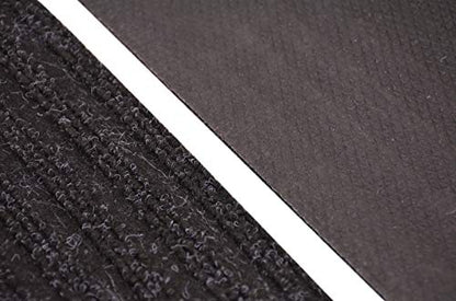 Stair Treads Collection Indoor Skid Slip Resistant Carpet Stair Tread Treads (7 inch x 24 inch) (Black, Set of 13) - color: Black, size: 13 Pcs - 7"x24"