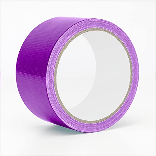 Reniteco Purple Duct Tape- 2 inches x 10 Yards, Waterproof & All-Weather, No Residue, UV Resistant, Heavy Duty for Car, Home & Outdoor Repairs, 1 Roll - color: Purple, size: 2in*10yard