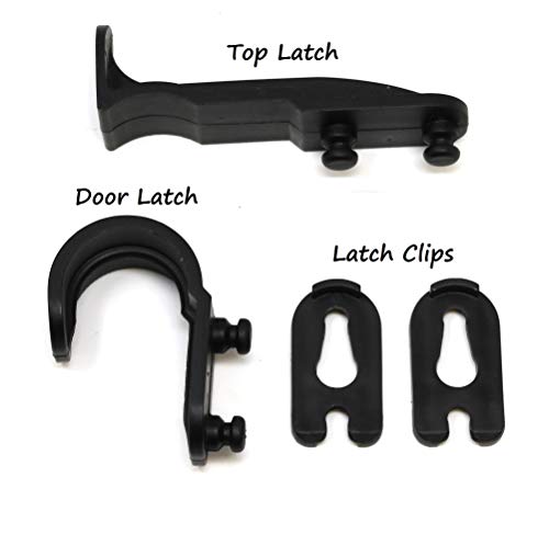 New Mailbox Plastic Latch Set Repair Kit for Solar Group Mail Box Metal Mailbox Repair (1)