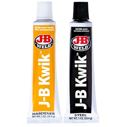 J-B Weld 8276 KwikWeld Quick Setting Steel Reinforced Epoxy - Dark Grey 2 oz - size: 2 Oz