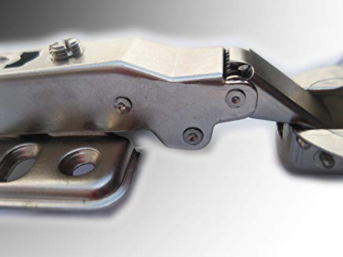 Dia 1.6" (Equally 40mm) European Style Heavy Duty Hydraulic Soft-Close Hinge for Heavy Thick Cabinet Kitchen Cupboard Door (Full Overlay) - style: Full Overlay