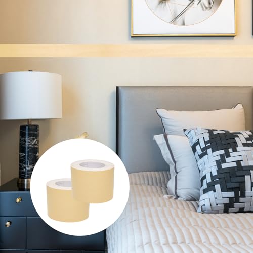 Lilaly 2 inches x 32 feet Wood Grain Repair Tape,Wood Grain Tape,Widely Used for Tables, Doors, Floor and DIY(Beige) - color: Beige Wood Grain