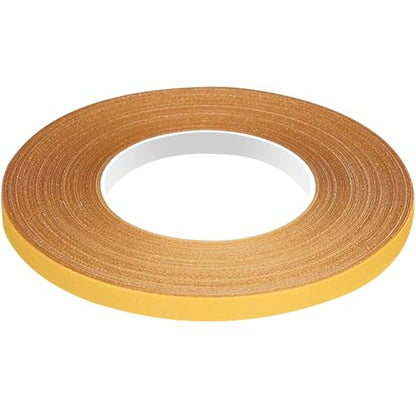CHENYA 0.39" X 164 Ft,Double Sided Tape Heavy Duty,High Tack Strong Wall Adhesive with Fiberglass Mesh,Super Sticky Resistente Clear Two Sided Tape for Crafts,Carpet,Picture - size: 0.39" x 164FT