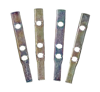 WRS 2-1/4" Stamped Steel Pivot Bar - 4 Pack - color: 2-1/4" Pivot Bar - Bronze (4 Pack)