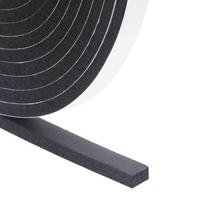 DGSL Foam Insulation Tape, 1/2In x 1/4In x 10ft Weather Stripping Door Seal Strip for Doors and Windows,Sliding Door, Soundproofing Door Seal,Weatherstrip,Air Conditioning Seal Strip - size: 1/2In x 1/4In x 10ft