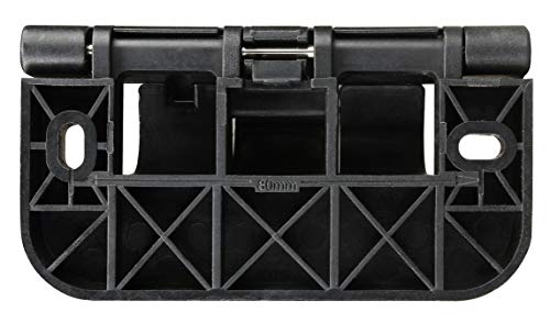 Masterplug Cord Reel Wall Hanging Bracket, Secure Lockable Storage Mount - Black