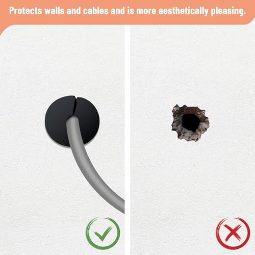 Cable Grommet Routing Kit for Starlink for 3/4 inch Wall Hole, Starlink Accessories, Silicone Cable Wall Pass, Starlink Anti-Slip Wall Grommets for Cables (3/4 inch) 2 Pcs - size: 3/4 Inch 2pcs