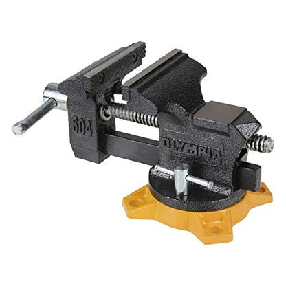 Olympia Tools 38-604 Bench Vise, Workshop Series, 4-Inch, gray - size: 4-inch