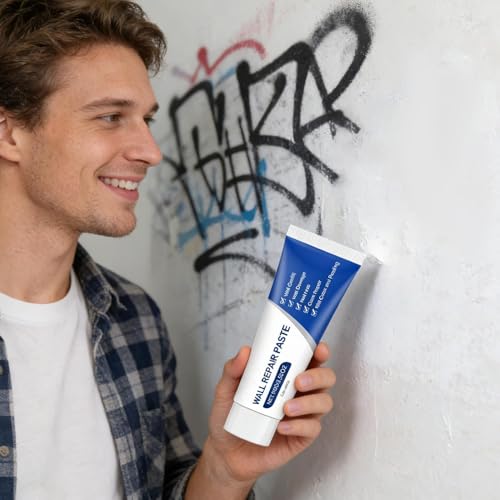 Wall Repair Putty Kit, Drywall Mending Solution, Easy Apply Paste for Holes and Cracks, Sturdy Fast Dry Wall Repair, Home DIY Maintenance Set, Drywall Kit Apartment Ceiling Door