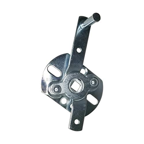 Universal Garage Door Lock Kit with Spring Latch and Keyed Handle