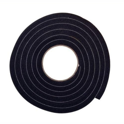 Frost King Vinyl Foam Tape - Closed Cell - Moderate Compression, 1/4" W, 1/8" Thick, 17' L, Grey - V442H - size: 1
