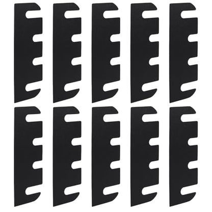 10 Pack Door Shims for Door Hinge Repair Kit, 0.050 Inch Thickness, 3.5 Inch Hinge Shims
