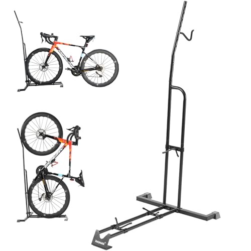 PHUNAYA Bike Stand,Vertical Bike Rack For Indoor Bike Storage,Upright Bicycle Stand Floor. (StyleA-1pack) - style: StyleA-1pack