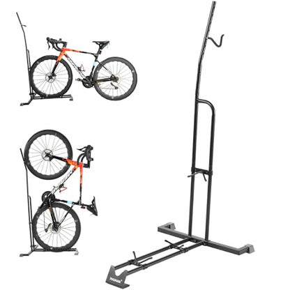 PHUNAYA Bike Stand,Vertical Bike Rack For Indoor Bike Storage,Upright Bicycle Stand Floor. (StyleA-1pack) - style: StyleA-1pack