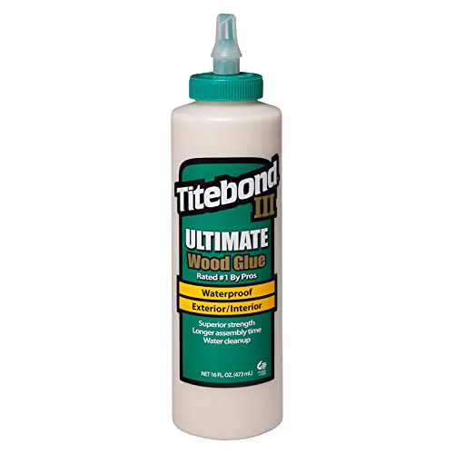 12-Pack of 16 Oz Franklin 1414 Titebond III Ultimate Wood Glue - size: 16 Oz